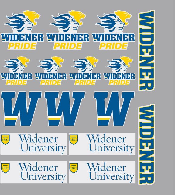 Widener University  Pride Sticker Sheet
