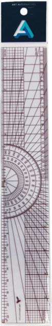 Ruler Protractor 12-Inch