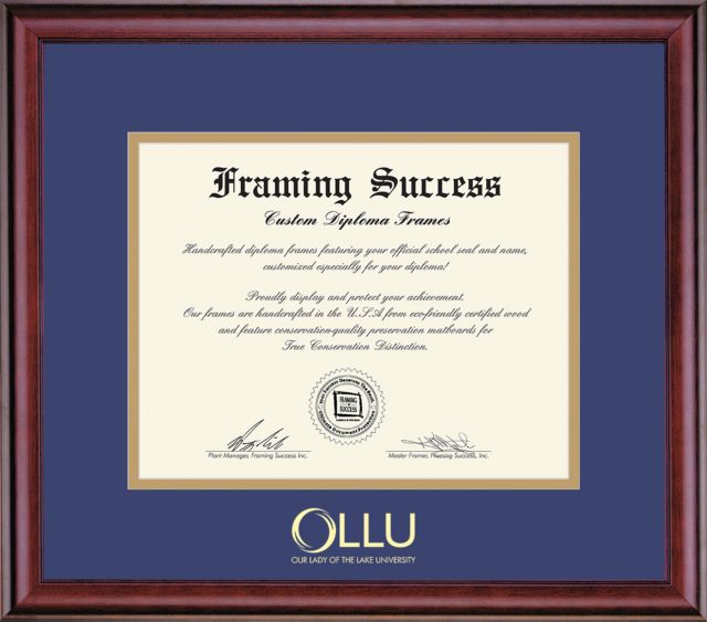 Our Lady of the Lake University 11'' x 14'' Classic Diploma Frame