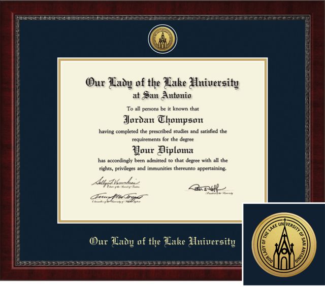 Church Hill Classics Engraved, Diploma Frame. Bachelors, Masters, PhD. - ONLINE ONLY