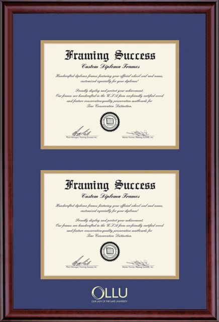 Our Lady of the Lake University 8.5'' x 11'' Classic Diploma Frame