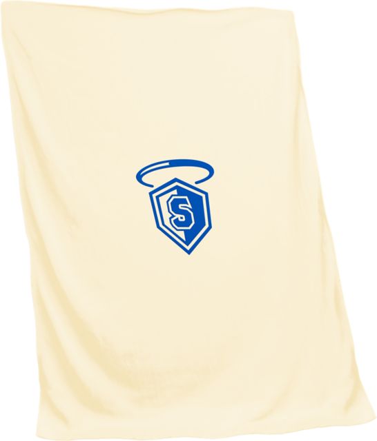 Our Lady of the Lake University 84x54 Saints Blanket