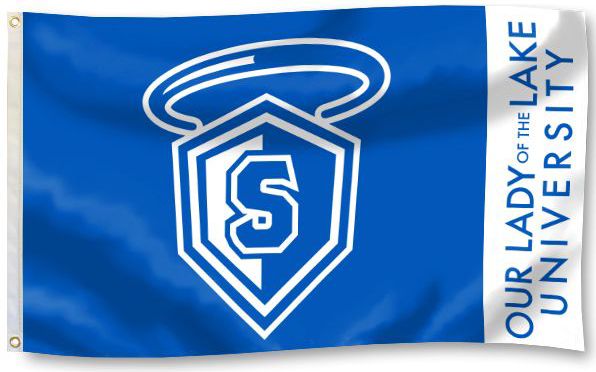 Our Lady of the Lake University Saints State Flag Decal: Our Lady of the  Lake University