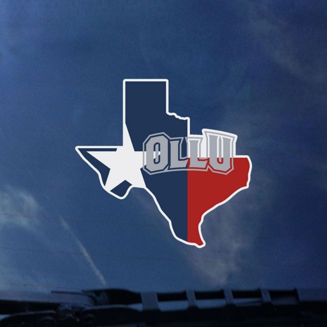 Our Lady of the Lake University Saints State Flag Decal