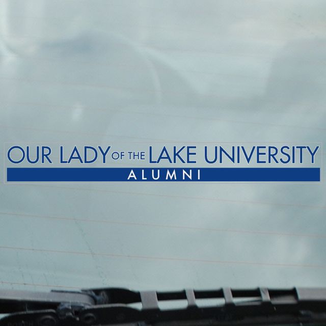 Our Lady of the Lake University Alumni Strip Decal