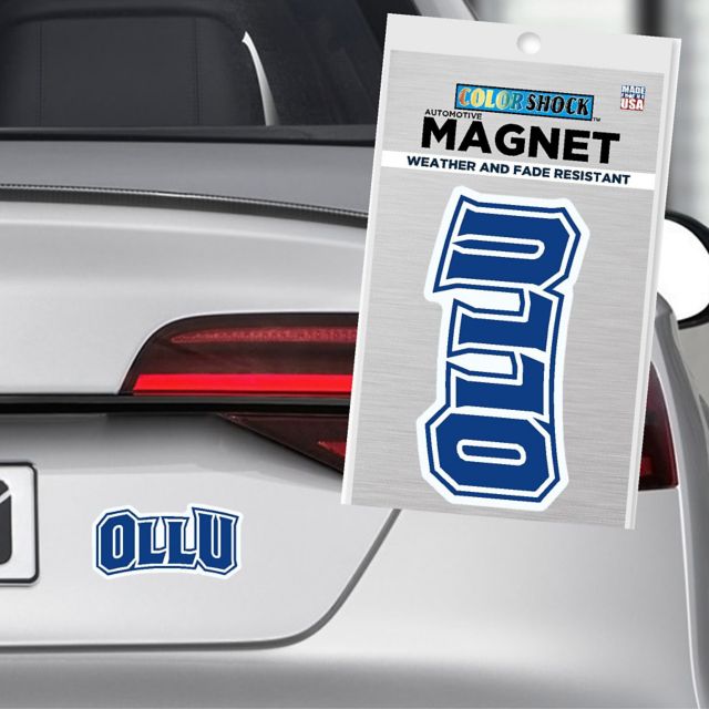 Our Lady of the Lake University 4x4 Small Saints Magnet