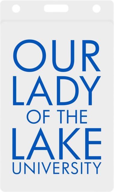 Our Lady of the Lake University Thumb Notch Card Guard