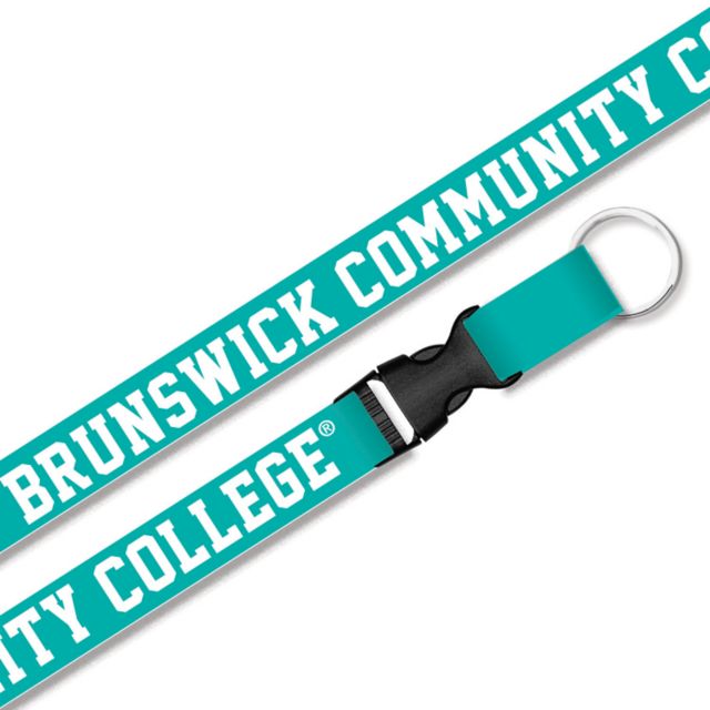 Brunswick Community College Lanyard with Buckle