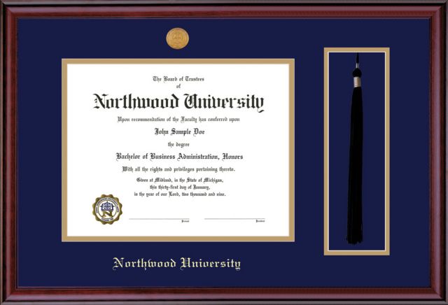 Northwood University 8.5'' x 11'' Classic Diploma Frame