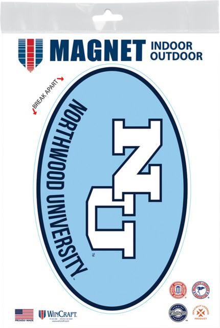 Northwood University  3.5 x 5.5 Oval Magnet
