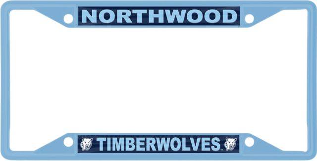 Northwood University  Woody License Plate Frame