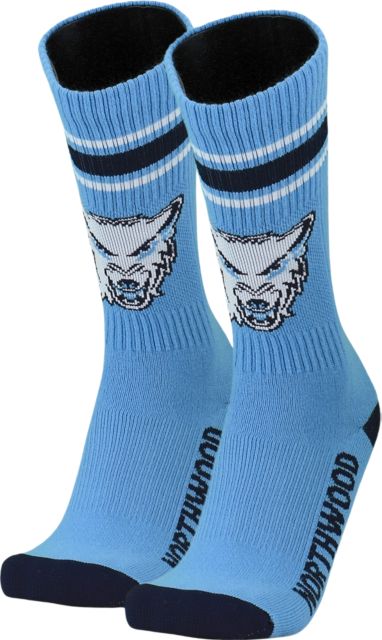 Northwood University  Woody Crew Socks