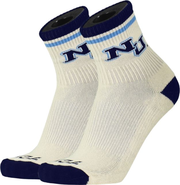 Northwood University Vintage Quarter Crew Socks