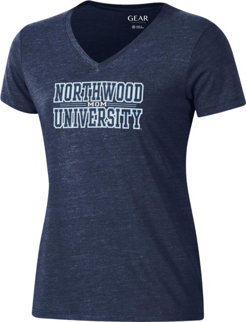 Northwood University  Women's Mom V-Neck Short Sleeve T-Shirt