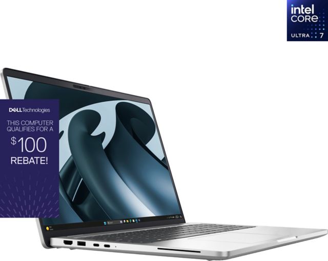 Dell Pro 16 Plus Non-Touch R5 PRO-230/16/512GB, Silver, 4 Year + Accidental     Damage - ONLINE ONLY