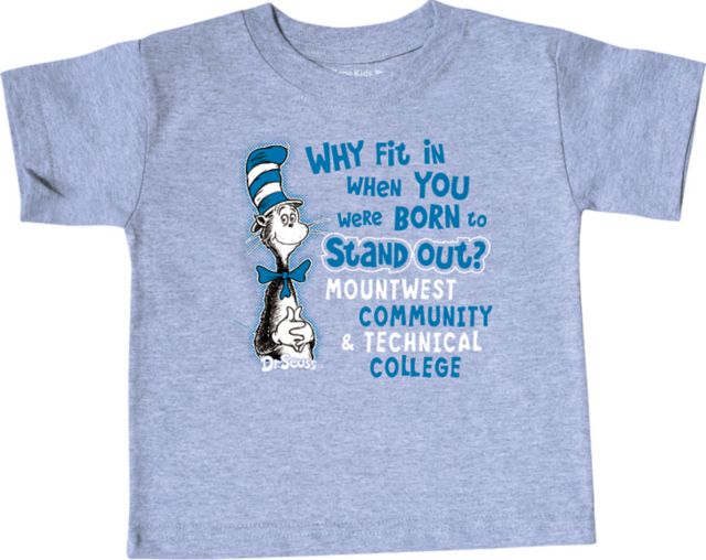 Mountwest Community & Technical College Dr. Seuss T-Shirt: Mountwest Community Technical College