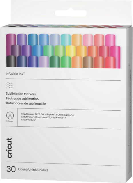 Cricut Infusible Ink Pen Set 1.0, 5.87x1.46x4.84in, Multi - ONLINE ONLY