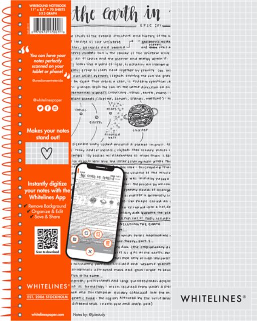 WHITELINES WB GRAPH 11X8.5