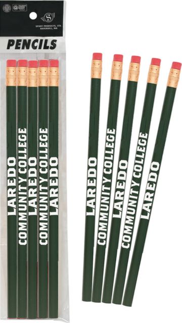 Laredo Community College 5 Count Pencil Tube