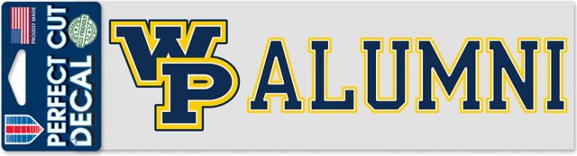William Penn University  Alumni 3'' x 10'' Perfect Cut Decal