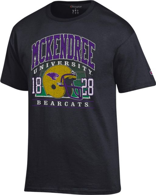 McKendree University Bearcats Helmet Short Sleeve T-Shirt