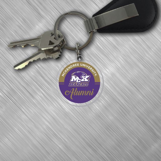 McKendree University Bearcats Laser Cut Keytag