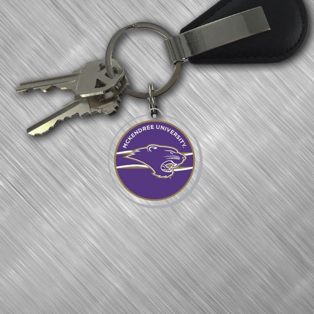 McKendree University Bearcats Laser Cut Keytag