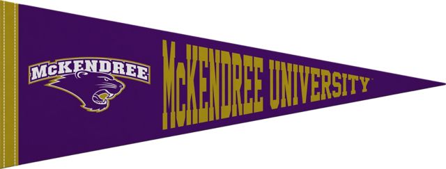 McKendree University 9"X24" Full Color Pennant