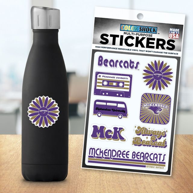 McKendree University 7.5'' x 7.5'' Sticker Sheet