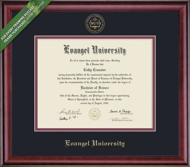 Framing Success Classic 8.5 x 11 Diploma with Double mat- ONLINE ONLY