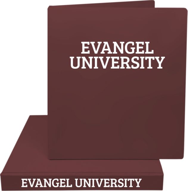 Evangel University  1'' Vinyl Binder