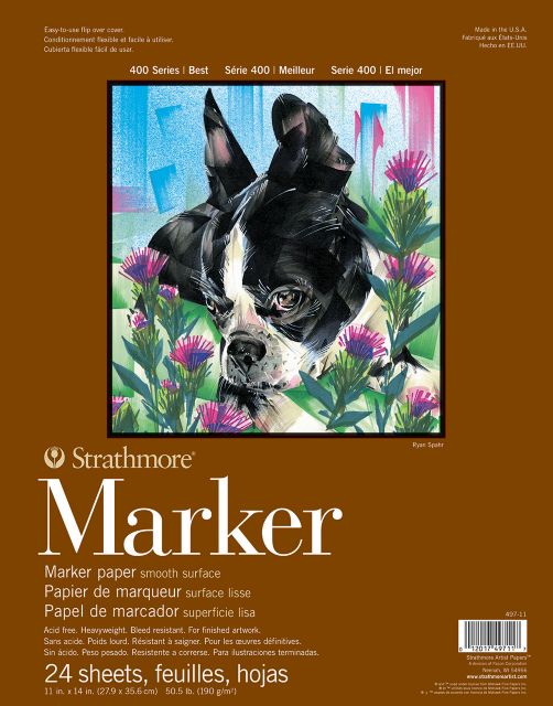 MARKER PAD 400 SERIES 11x14 24 SHEETS