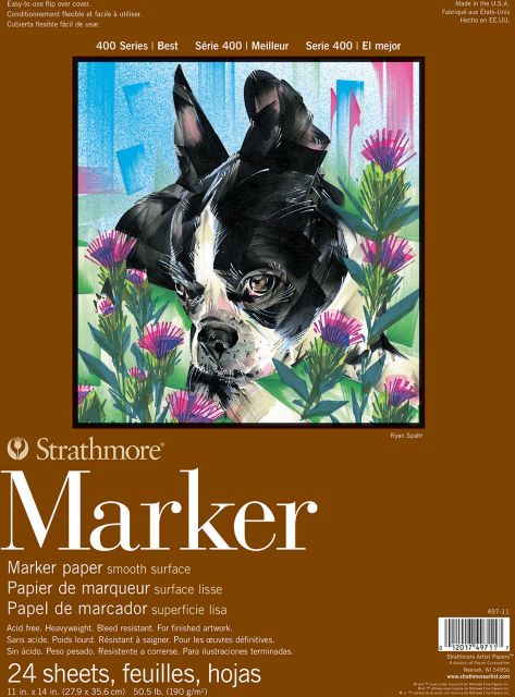MARKER PAD 400 SERIES 11x14 24 SHEETS