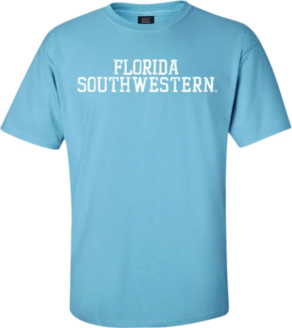 Florida Southwestern State Youth T Shirt FSW Buccaneers Baseball | Follett on Demand | Purple | Youth Medium