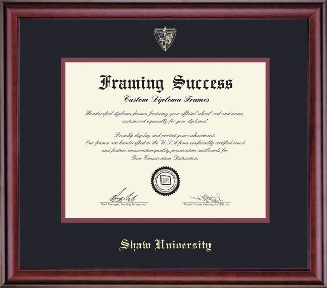 Shaw University 8.5'' x 11'' Classic Diploma Frame