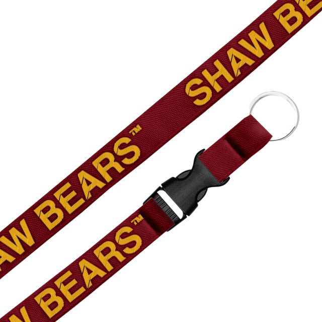 Shaw University 3-4'' Woven Lanyard