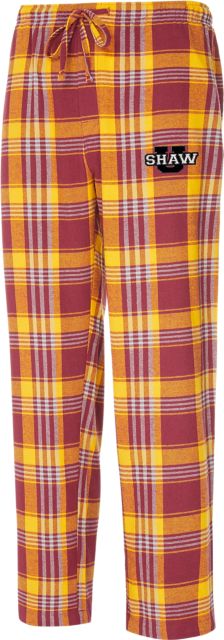 Shaw University Flannel Pants