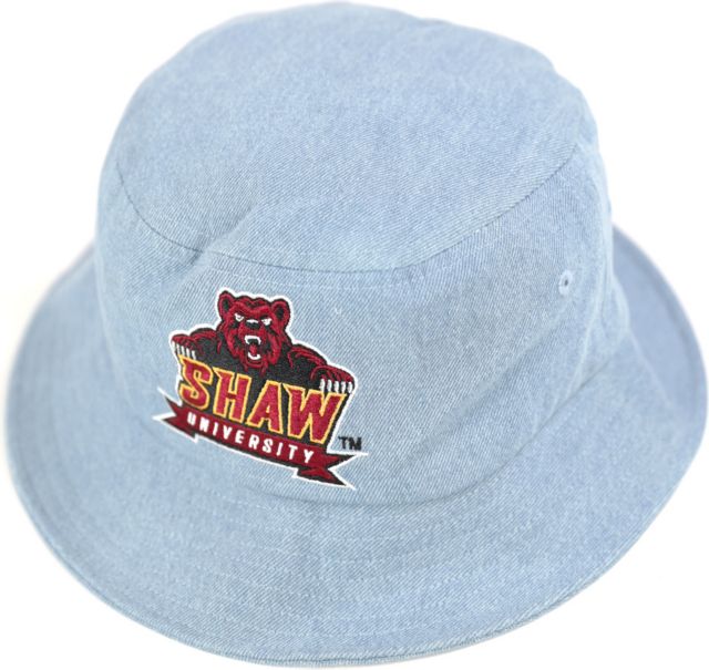 Shaw University Denim Bucket Hat