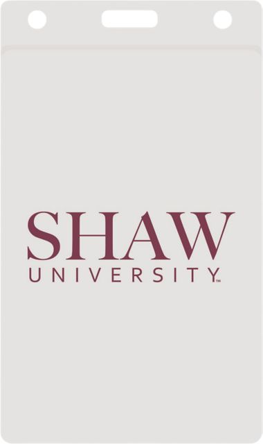 Shaw University Thumb Notch Card Guard