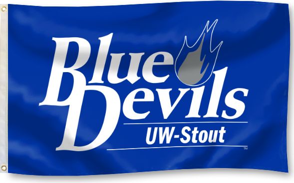 University Of Wisconsin Stout Flags Pennants Banners Bedding