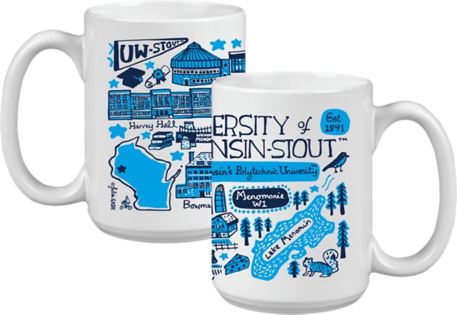 University of Wisconsin - Stout Julia Gash 15 oz. Mug