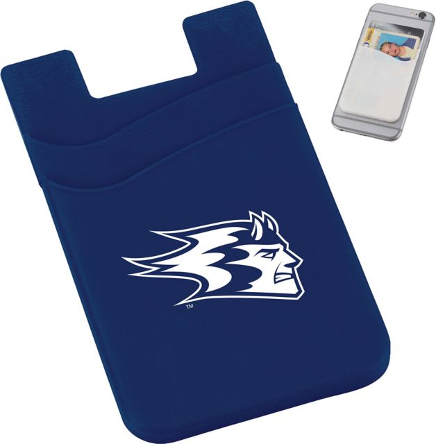 University of Wisconsin - Stout Blue Devils Silicone Card Wallet