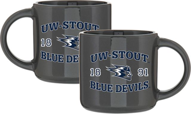 University of Wisconsin - Stout 14 oz Blue Devils Mug