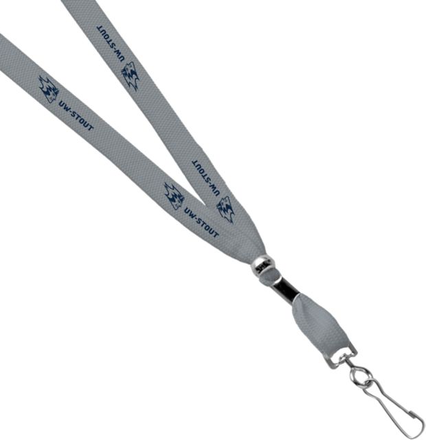 University of Wisconsin - Stout Blue Devils 3/8'' Swivel Hook Lanyard