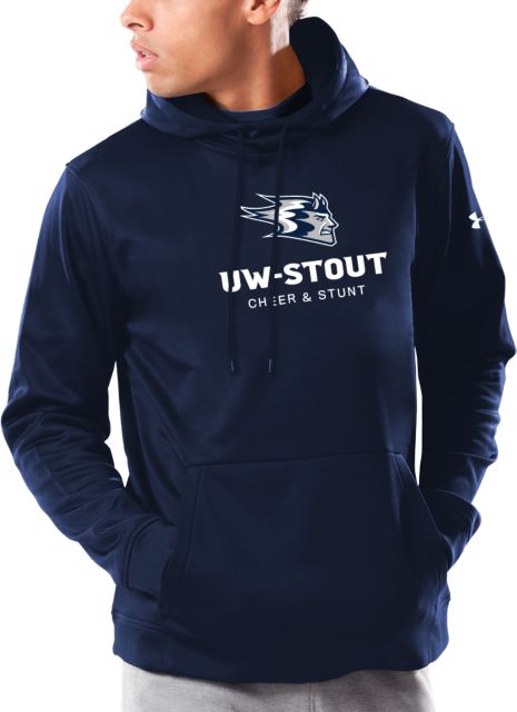 University of Wisconsin - Stout Under Armour Armour Fleece Hoodie Cheer & Stunt - ONLINE ONLY