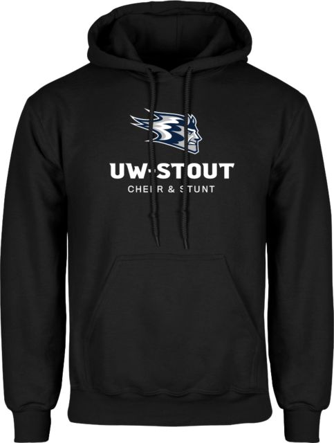 University of Wisconsin - Stout Fleece Hoodie Cheer & Stunt - ONLINE ONLY