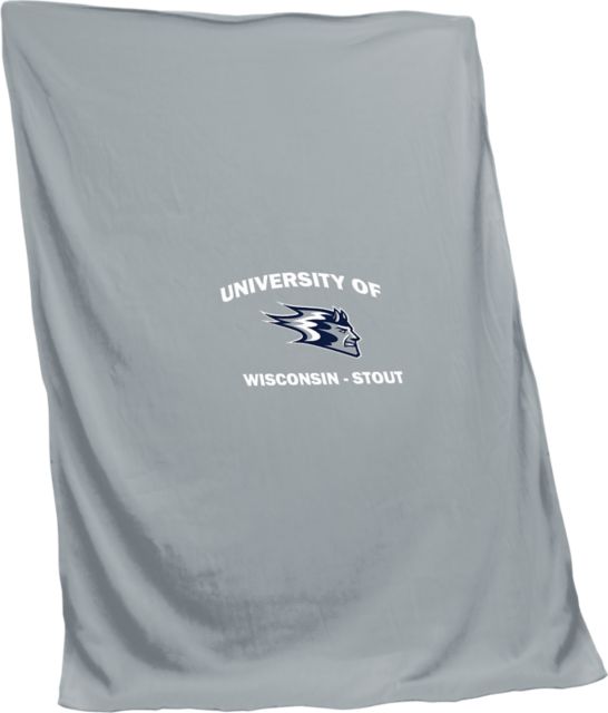 University of Wisconsin - Stout 84x54 Blanket