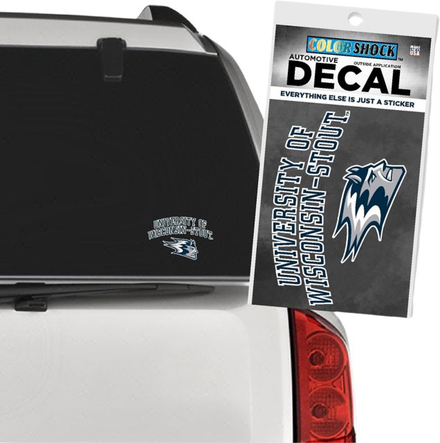 University of Wisconsin - Stout Blue Devils Decal