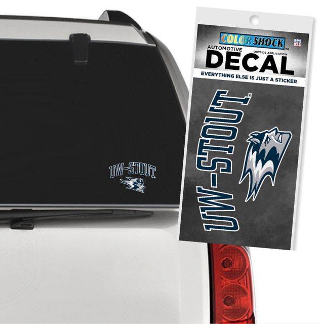 University of Wisconsin - Stout Blue Devils Decal
