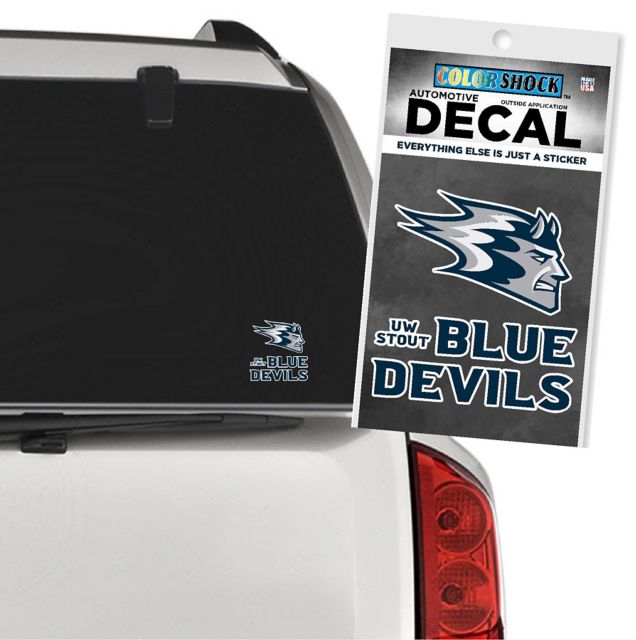 University of Wisconsin - Stout Blue Devils Decal